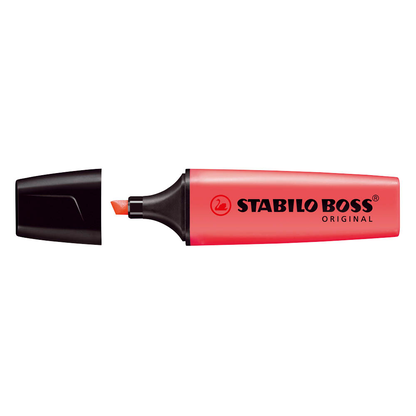 Artikelbild für STABILO BOSS ORIGINAL Textmarker rot, 1 St., Artikelnummer 316315