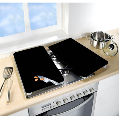 Artikelbild 2 für WENKO Herdabdeckplatten schwarz, 2 St., Artikelnummer 531018