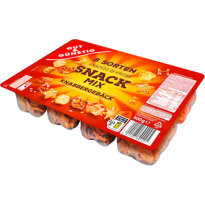 Artikelbild für GUT&GÜNSTIG Snack-Mix Gebäck 300,0 g, 1 St., Artikelnummer 990723