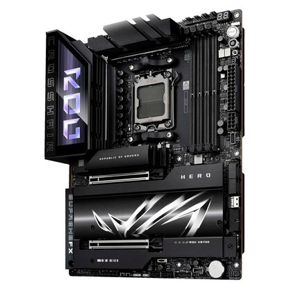 Artikelbild 9 für ASUS ROG CROSSHAIR X870E Mainboard, AM5, ATX, X870, 192 GB, Artikelnummer 685778