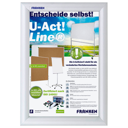 Artikelbild für FRANKEN Klapprahmen Security silber 24,1 x 32,8 cm, 1 St., Artikelnummer 533733