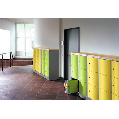 Artikelbild 4 für CP Schließfachschrank S 5000 Resisto anthrazit, silber 8573-372 S10744, 9 Schließfächer 115,0 x 54,0 x 125,5 cm, Artikelnummer 985861