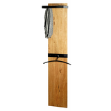 Artikelbild 1 für HAKU Möbel Wandgarderobe 54337 eiche Holz 5 Haken 35,0 x 175,0 cm, Artikelnummer 340408