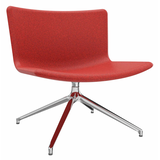 Artikelbild 1 für fm Sessel LODUS rot chrom Stoff 86,0 x 86,0 x 80,0 cm, 1 St., Artikelnummer 448729