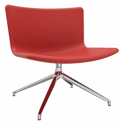 Artikelbild für fm Sessel LODUS rot chrom Stoff 86,0 x 86,0 x 80,0 cm, 1 St., Artikelnummer 448729