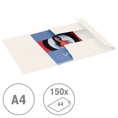 Artikelbild 3 für VON LEITZ Eckspanner DIN A4 weiß, 1 St., Artikelnummer 635163