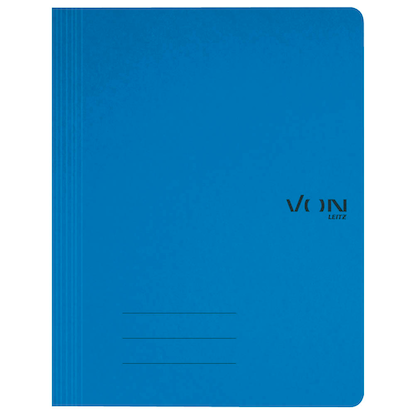 Artikelbild 6 für VON LEITZ Schnellhefter Karton blau DIN A4, 1 St., Artikelnummer 635389