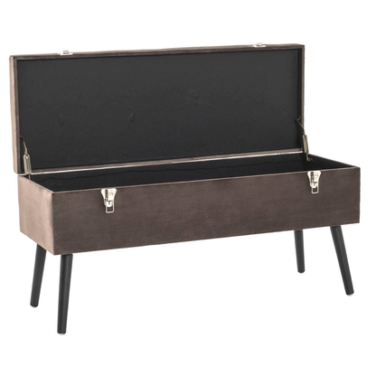 Artikelbild 3 für HAKU Möbel Sitztruhe 19152 taupe Stoff 106,0 cm, Artikelnummer 551764