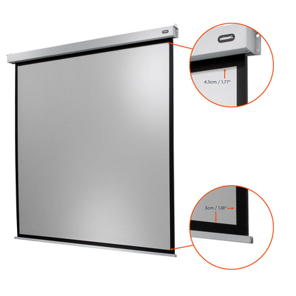 Artikelbild 4 für celexon elektrische Rolloleinwand Motor Professional Plus 1:1, 120 x 120 cm Projektionsfläche, Artikelnummer 696151