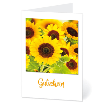 Artikelbild für LUMA Gutschein Sonnenblumen AM1076 DIN B6, 1 St., Artikelnummer 753964