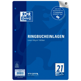 Artikelbild 1 für OXFORD Ringbucheinlage A4 liniert, 50 Blätter, Artikelnummer 298549