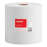 Artikelbild 1 für KATRIN Putztuchrolle Basic XXL 3 1000 3-lagig weiß, 1000 Blätter, 1 Rolle, Artikelnummer 485381