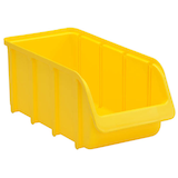 Artikelbild 1 für hünersdorff Sichtlagerkasten 4,24 l gelb, Artikelnummer 677999