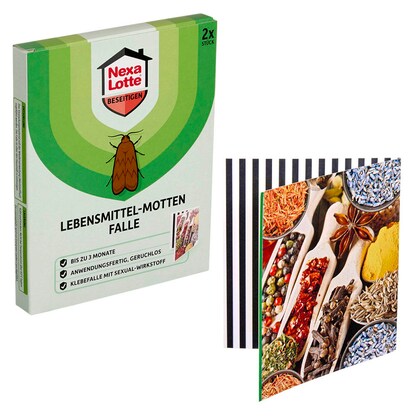 Artikelbild für Nexa Lotte® Mottenschutz Lebensmittel weiß, 2 St., Artikelnummer 641698