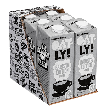 Artikelbild 3 für OATLY! BARISTA EDITION Haferdrink 6x 1,0 l, Artikelnummer 690109
