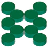 Artikelbild 1 für MAUL Magnete grün, Kunststoff Ø 3,4 x 1,4 cm, 10 St., Artikelnummer 368631