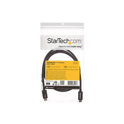 Artikelbild 3 für StarTech.com USB C Kabel TBLT3MM2M 2,0 m schwarz, 1 St., Artikelnummer 964611