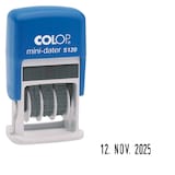 Artikelbild 1 für COLOP Datumstempel Mini-Dater S 120 selbstfärbend schwarz, 1 St., Artikelnummer 351897