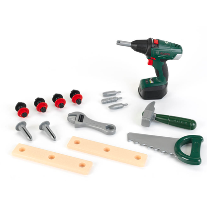 Artikelbild 2 für klein Spielzeug-Werkzeugkoffer 8520 grün, grau, Artikelnummer 604177