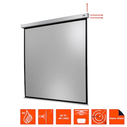 Artikelbild 3 für celexon elektrische Rolloleinwand Motor Professional Plus 1:1, 300 x 300 cm Projektionsfläche, Artikelnummer 695467