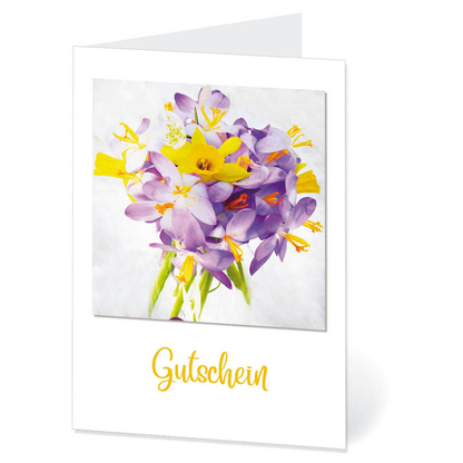 Artikelbild für LUMA Gutschein Krokus AM1078 DIN B6, 1 St., Artikelnummer 753977