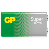 Artikelbild 1 für GP Batterie SUPER Alkali-Mangan E-Block 9,0 V, 1 St., Artikelnummer 118966