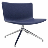 Artikelbild 1 für fm Sessel LODUS dunkelblau chrom Stoff 86,0 x 86,0 x 80,0 cm, 1 St., Artikelnummer 448599