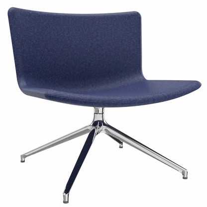 Artikelbild für fm Sessel LODUS dunkelblau chrom Stoff 86,0 x 86,0 x 80,0 cm, 1 St., Artikelnummer 448599