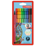 Artikelbild 1 für STABILO pen 68 Filzstifte farbsortiert, 10 St., Artikelnummer 719989