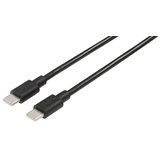 Artikelbild 1 für goobay USB C 2.0 Kabel 0,5 m schwarz, 1 St., Artikelnummer 364402