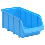 Artikelbild 1 für hünersdorff Sichtlagerkasten 4,24 l blau, Artikelnummer 678153