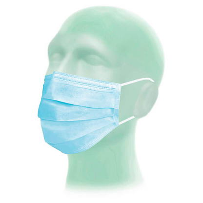 Artikelbild 2 für Meditrade® medizinischer Mundschutz Suavel® Protec DIN EN 14683:2019 Typ II R, 50 St., Artikelnummer 805269