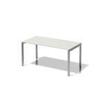 Artikelbild 1 für BISLEY Cito höhenverstellbarer Schreibtisch grauweiß, silber rechteckig, 4-Fuß-Gestell silber 160,0 x 80,0 cm, Artikelnummer 257100