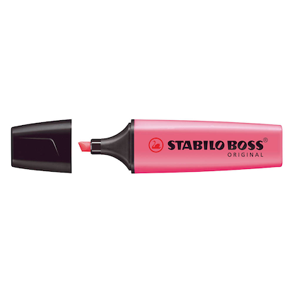 Artikelbild für STABILO BOSS ORIGINAL Textmarker pink, 1 St., Artikelnummer 136192
