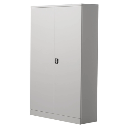 Artikelbild 6 für Gürkan Stahlschrank 100157 lichtgrau 4 Fachböden 120,0 x 42,0 x 195,0 cm, aufgebaut, 1 St., Artikelnummer 607424