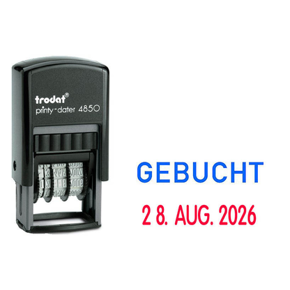 Artikelbild für trodat Datumstempel mit Text 