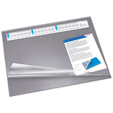 Artikelbild 1 für Läufer Schreibtischunterlage SYNTHOS grau Kunststoff 65,0 x 52,0 cm, 1 St., Artikelnummer 652166