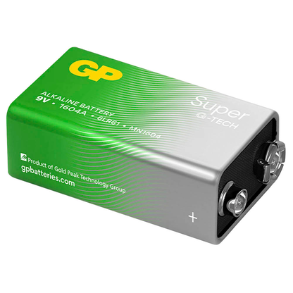 Artikelbild 3 für GP Batterie SUPER Alkali-Mangan E-Block 9,0 V, 1 St., Artikelnummer 118966