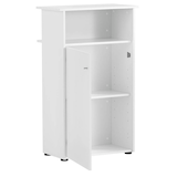 Artikelbild 1 für MÖBELPARTNER Empfangstheke gerade, weiß 65,8 x 44,0 x 110,5 cm, Artikelnummer 172709