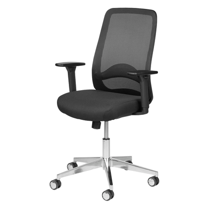 Artikelbild 6 für Mayer Bürostuhl, 3280 Stoff schwarz, Gestell alu, Artikelnummer 322588