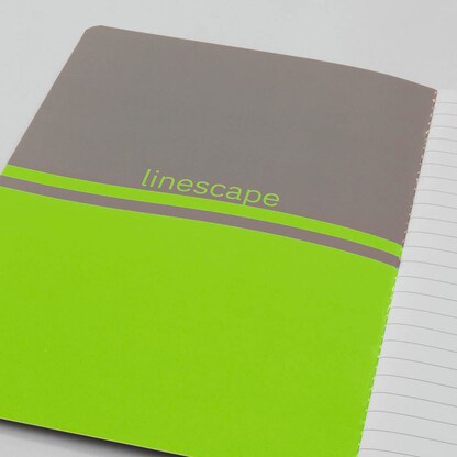 Artikelbild 6 für SIGEL Notizhefte Linescape DIN A5 liniert, hellgrau, neon-grün Softcover 68 Seiten, 2 St., Artikelnummer 630697