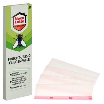 Artikelbild für Nexa Lotte® Fliegenfänger braun, 4 St., Artikelnummer 663728