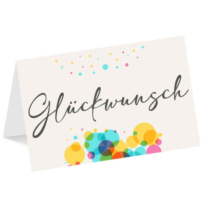 Artikelbild für LUMA Glückwunschkarte LU2667 DIN B6, 1 St., Artikelnummer 767547