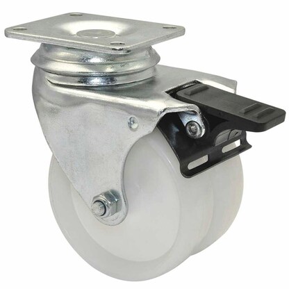 Artikelbild für WAGNER® design yourself Apparate-Doppel-Lenkrolle ECO RO 3277 weiß, Artikelnummer 418176