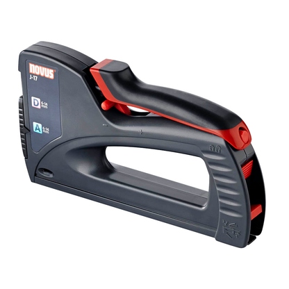 Artikelbild 2 für novus Handtacker J-17 schwarz-rot, 1 St., Artikelnummer 359657