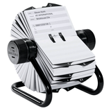 Artikelbild 1 für DURABLE Telefon-/Adress-Rollkartei Telindex schwarz, für 500 Adress,- Telefonkarten, Artikelnummer 134445