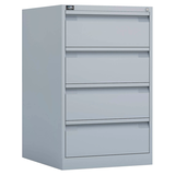 Artikelbild 1 für BISLEY ECO Karteischrank lichtgrau 4 Schubladen 57,0 x 62,2 x 91,5 cm, 1 St., Artikelnummer 380632