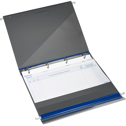 Artikelbild 4 für BOI Patienten-Dokumentations-Hängemappe 4-Ringe PMH4R blau Boden: 2,5 cm, 1 St., Artikelnummer 666881