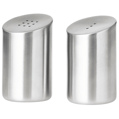 Artikelbild für Esmeyer Salz- & Pfefferstreuer-Set Vista silber Höhe: 73,0 mm, 1 St., Artikelnummer 142966