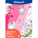Artikelbild 1 für Pelikan Einhorn mit Sticker Malbuch, 1 St., Artikelnummer 207748